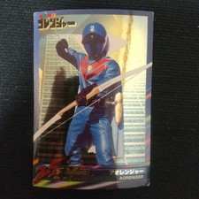 Goranger Aoranger Super Sentai Trading Card - Rare Collectible Card