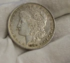 1890 US Morgan Silver Dollar $1 XF+ (Cleaned)