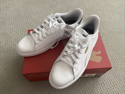 NEW Men's Puma Ace Court Athletic Shoe for Tennis, Pickleball, White, Size 11