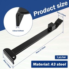 Heavy Duty Pull Bar and Pry Bar Ideal for Easy Hard Flooring Installation tyclU