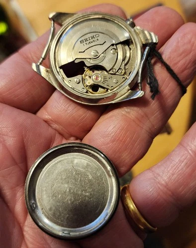 Vintage Seiko Bell-Matic Automatic Alarm Wristwatch 4006-7021 *For Parts Only*