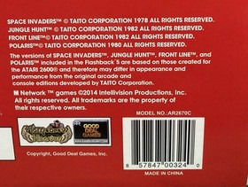 Atari Flashback 5 Classic Game Collector's Edition Black & Red Console - READ