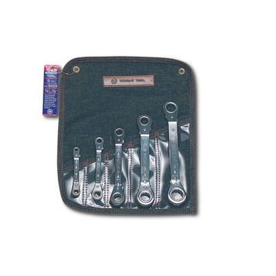 Wright Tool 9429 5 Pc. Ratcheting Box Wrench Set 1/4''-7/8''