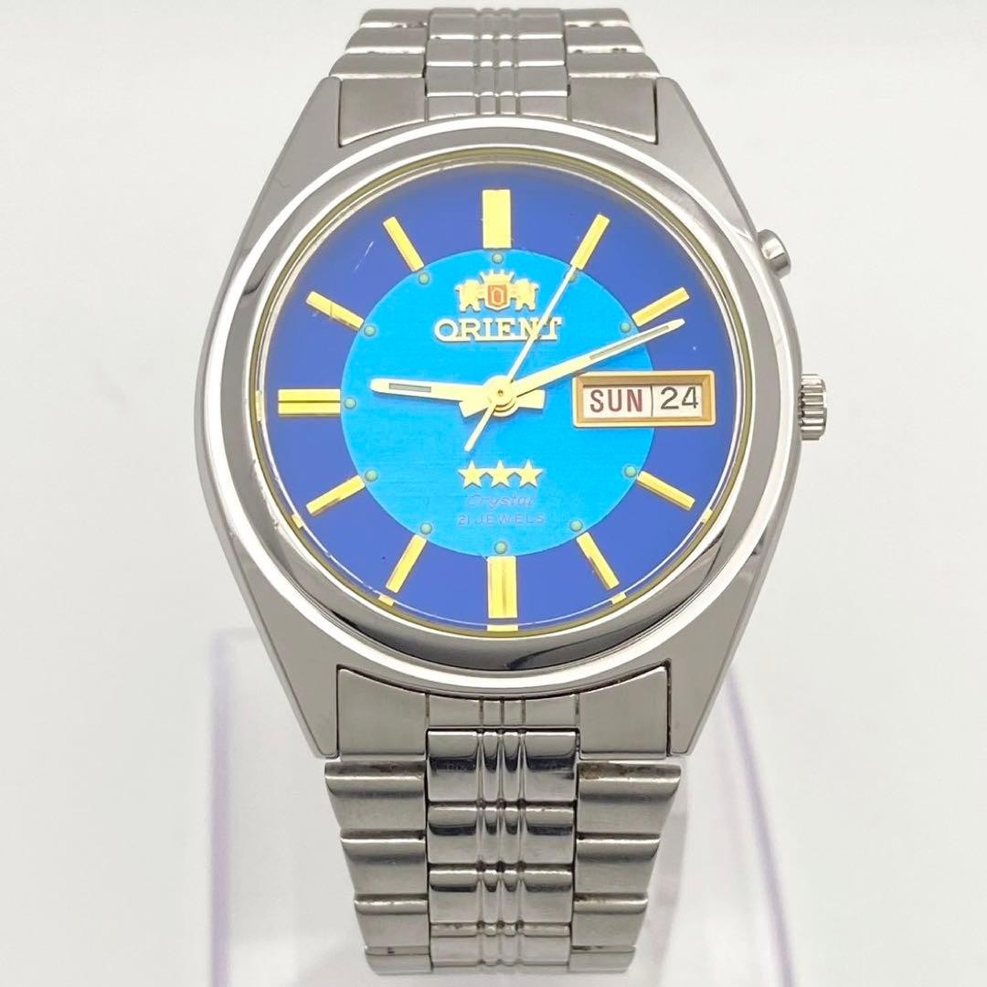 Working condition Orient Three Star Automatic Wri… - image 7