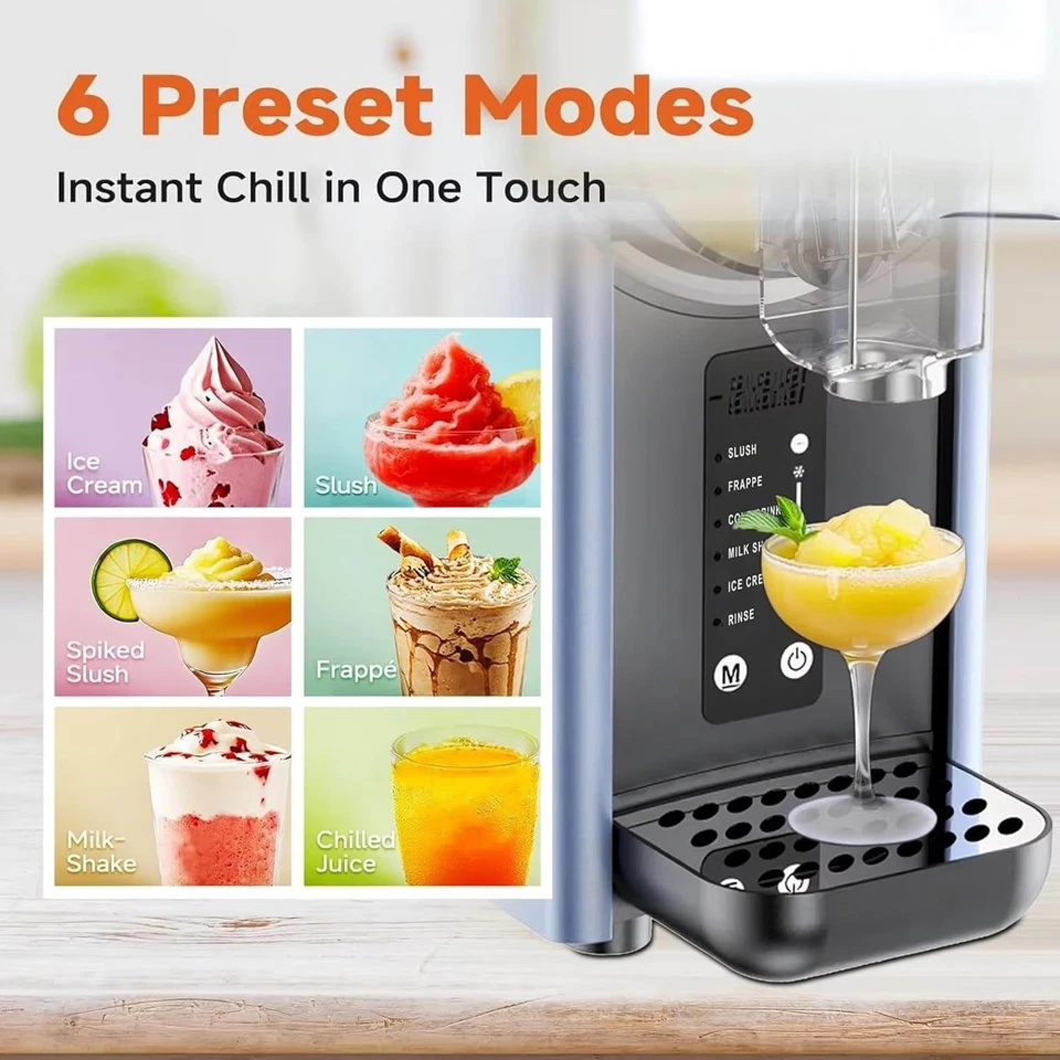 Professional Ice Making Slush Machine Frozen Drink Slushy Machine Slush Juice - image 2 of 4