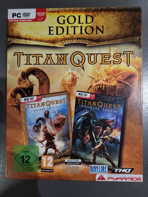 Titan Quest - Gold Edition (PC) Spiel Big Box - Zustand gut