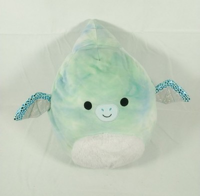 Squishmallow 15'' Fletcher The Pterodactyl Green Blue Plush Stuffed Animal