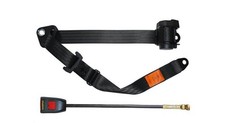 Securon Universal 500CV 3 Point Commerical Auto Vehicle Seat Belt Kit Black
