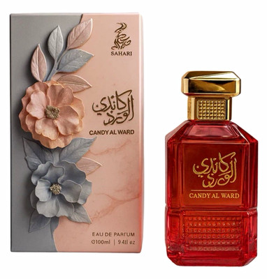 Sahari Candy Al Ward Eau de Parfum Spray, Regular Size 100 ml