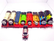  Lot Of 9 Thomas Train & Friends Mf 5 Battery  Operated Motorized Trains Used 