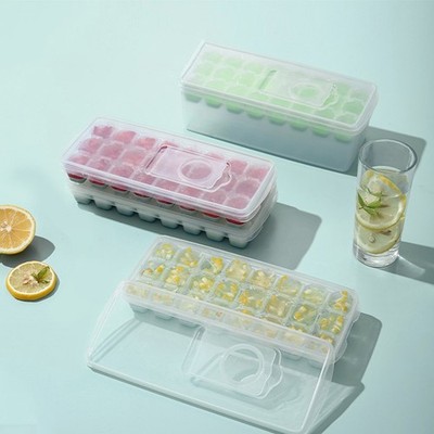  Eisbehälter Für Gefrierschrank Eiswürfel -Tablett Machen Schimmel