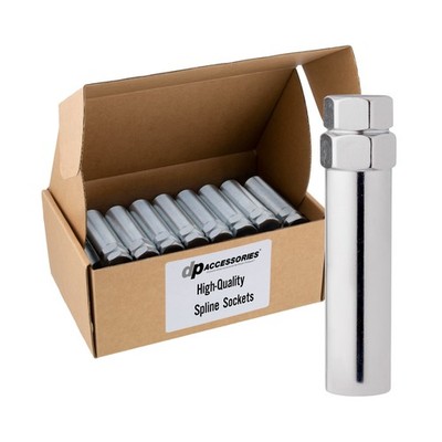 6-Spline Tool for DPAccessories Spline Lug Bolts (17mm & 19mm Hex) - Box of 40