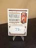 2024 Panini National Treasures Collegiate - Notable Nicknames Ja'Tavion Sanders