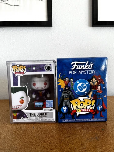 Funko POP! 2025 NYCC DC Mystery BOX Metallic Joker Shared 1000 PCS
