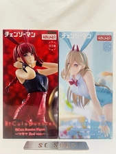 Chainsaw Man BiCute Bunnies Figure Power & Makima Round One Limited Japan Anime