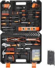 Professional 247-PC Tool Kit w/ 72-Tooth Ratchet Household Auto DIY Hand Tools