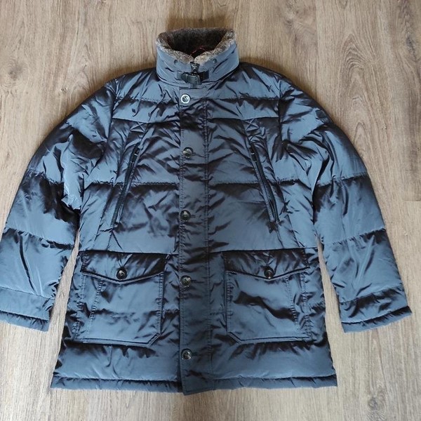 Men Daniel Hechter Puffer Jacket Black 46 / 3XL /