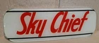 Texaco Sky Chief Gas Pump Advertising Ad Glass Panel Sign Reproduction Vtg Style