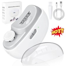 Safety Electric Automatic Nail Clippers Toe Thick Nails Cutter Pedicure with LED