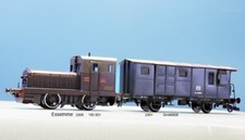 Essemme Milano loco FS Badoni 150 001+ bagagliaio Dm98908 scala HO