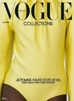 Pre-Order Vogue Collections Paris Fall/Winter 2025-2026  Runway Edition Magazine