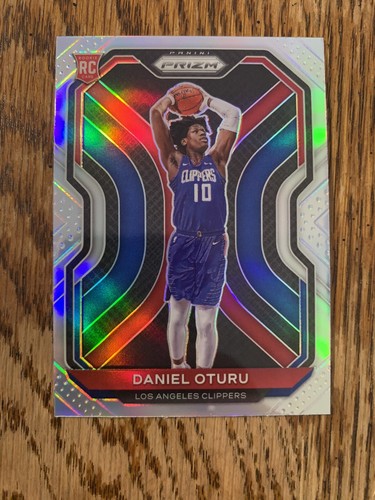 2020 Panini Prizm Basketball Prizms Silver Daniel Oturu #279