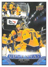JUUSE SAROS 2023-24 Upper Deck UD Canvas #C45 NHL Predators  ID:85096