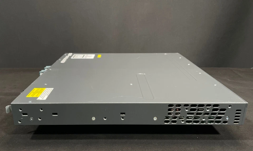 Cisco WS-C3750X-24P-S 24 Port PoE Gigabit Switch - Same Day Shipping - Image 3 of 4