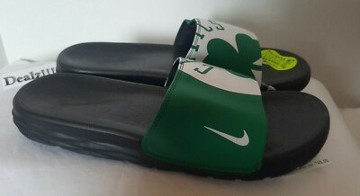 boston celtics nike slides