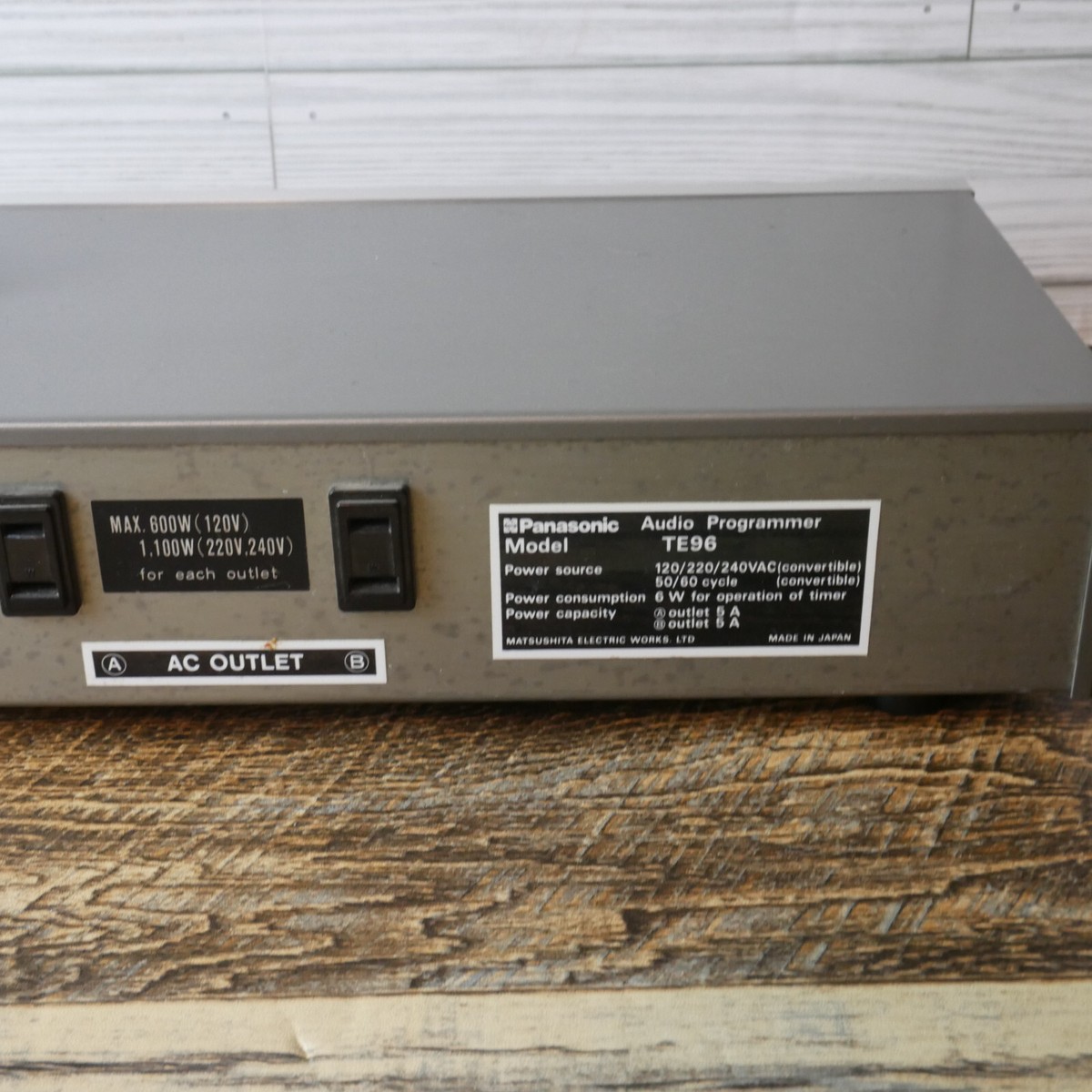 Panasonic - teeee  Panasonic TE96 Quartz Audio Programmer Working Vintage | eBay
