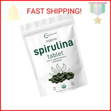 Micro Ingredients Organic Spirulina Supplement, 3000MG Per Serving, 720 Tablets