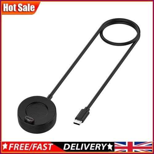 Charger Base Universal Charging Dock 1m Cable for Garmin Forerunner 265 265S 965