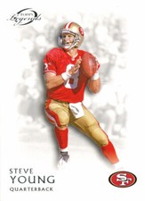 TOPPPS-LEYENDAS Steve Young 49ERS BYU-Cougars Salón de la fama