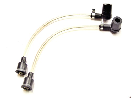 Clear Translucent Spark Plug Wires wire set Triumph T120 TR6 T100 650 ...