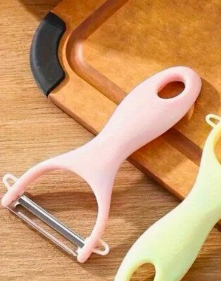 Obst & Gemüse Werkzeug Gurkenschneider Edelstahl Hobel Kartoffelschäler