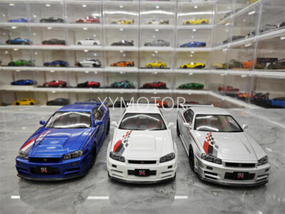 Motorhelix 1:18 Nissan Skyline GT-R R34 NISMO CUSTOMIZED Diecast
