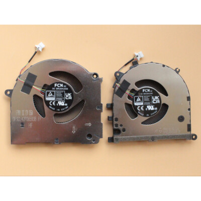 New For Asus VivoBook Pro 15 OLED K6502Z Cpu Gpu Cooling Fan DC12V