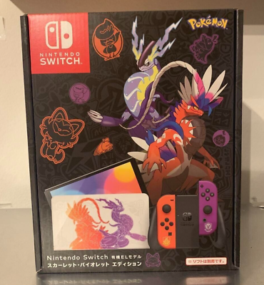 Nintendo Switch OLED Model: Pokemon Scarlet & Violet Edition Japanese