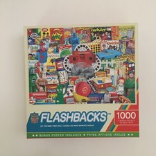 NEW Flashbacks 1000 Piece Jigsaw Puzzle  Let The Good Times Roll   Masterpieces