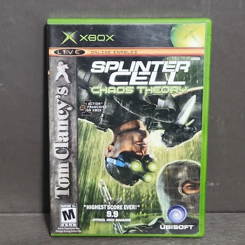 Tom Clancys Splinter Cell Chaos Theory (XBOX) Complete Refurbished 