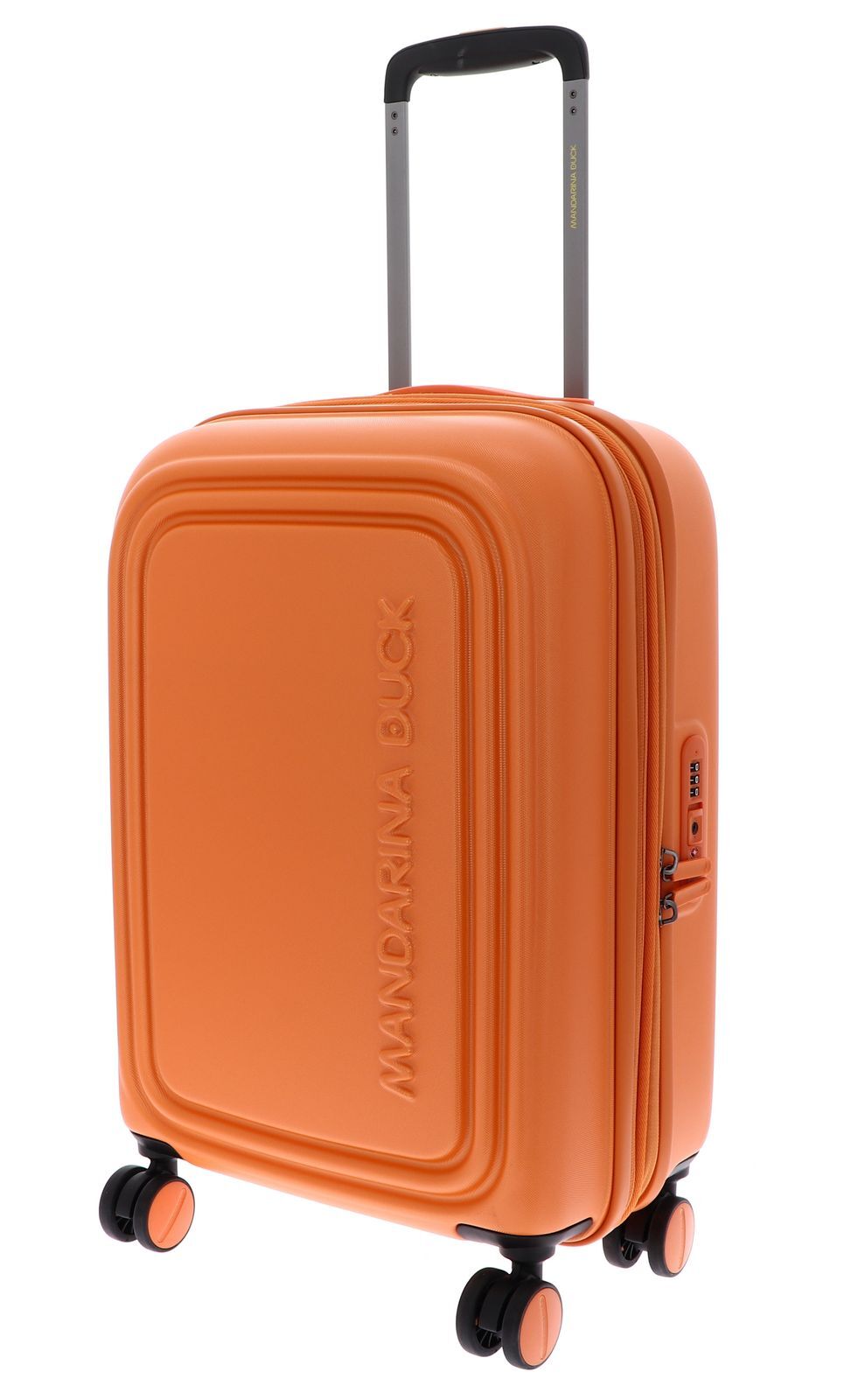MANDARINA DUCK Logoduck + Trolley Expandible S Trolley Mandarina Naranja Nuevo