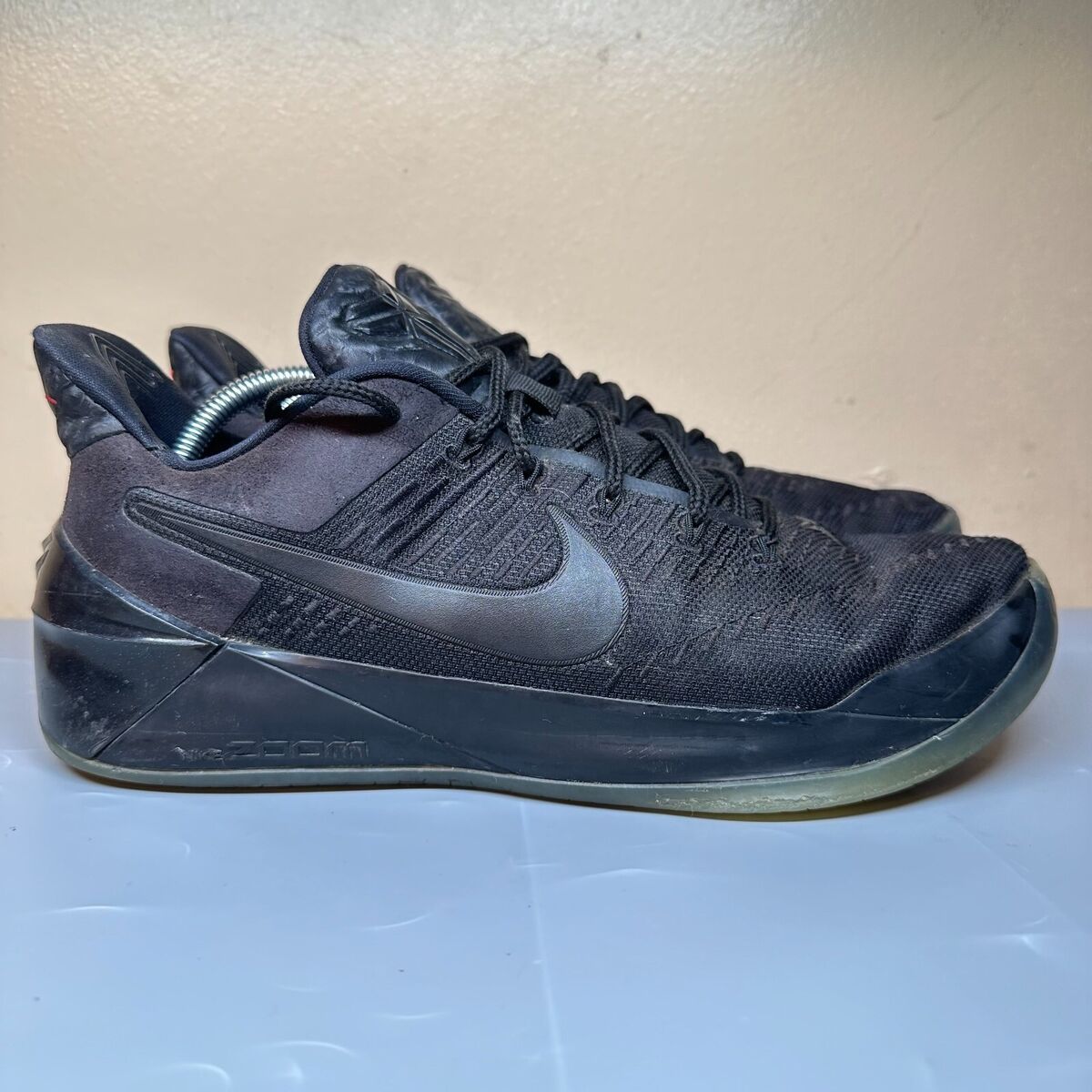 Nike Kobe AD Black Mamba Triple Black Sneakers Low 852425 Nike Kobe AD Black Mamba Triple Black Sneakers Low 852425