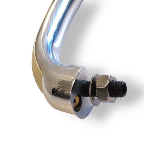 VW Splitscreen Dash Grab Handle GHE Happich Style IVORY POLISHED AAC428 - Picture 6 of 9