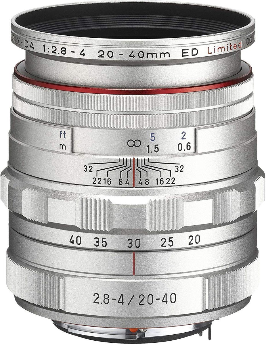 【美品】PENTAX HD DA 20-40mm Limited Standard Zoom Lens HD PENTAX-DA20-40mm F2.8-4ED Limited DC WR