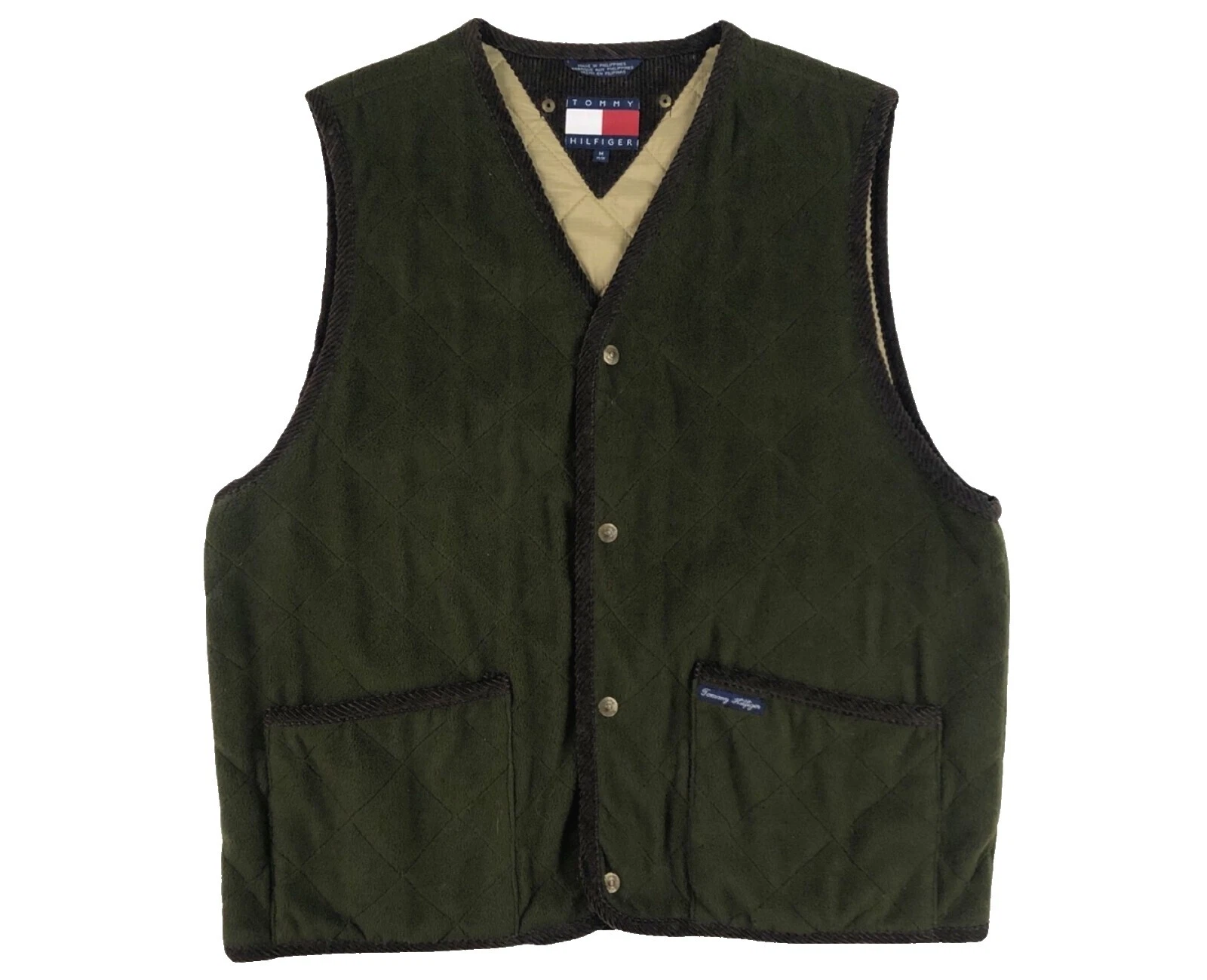 Polyester Regular Size Vintage Vests for Men