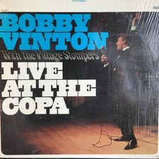Bobby Vinton Live at the Copa BN 26203 Shrink Stereo album Record  PET RESCUE