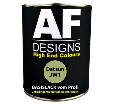 1L Autolack für Datsun JW1 Yellowish Green Metallic Spritzfertig