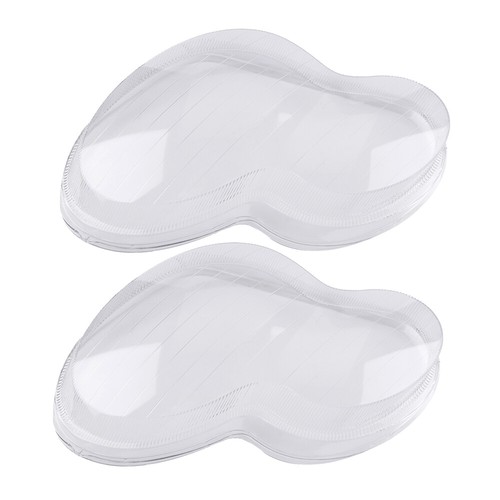 Pair Headlight Lens Shell Cover LH+RH For Mercedes Benz W203 C-Class 2001-2007 - Picture 9 of 9