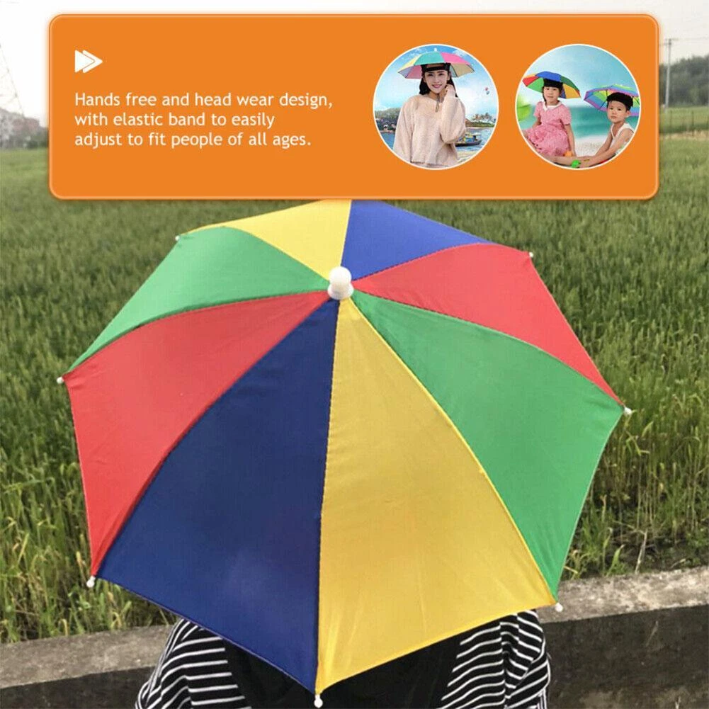 Golf sales umbrella hat