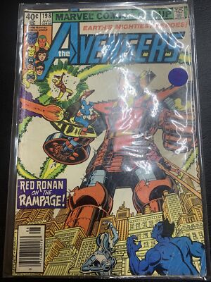 Marvel The Avengers 198 Red Ronan Shogun Warriors 1980